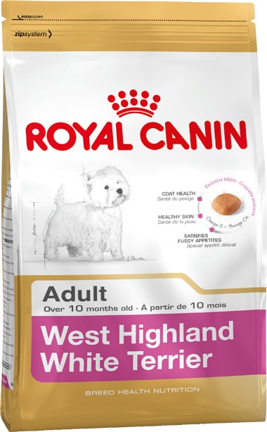 Royal Canin West Highland White Terrier Adult Adulto Maíz, Aves 3KG — image 1