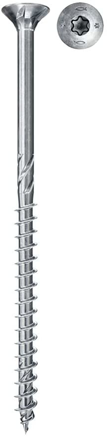 Fischer Screw Aglomerado Power-fast Ii 6,0X240 Avellanado 670469