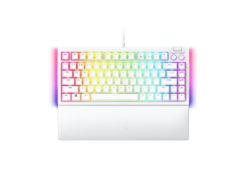 Razer Keyboard Blackwidow V4 75% White (usa) (RZ03-05001700-R3M1)
