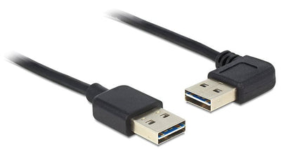 Delock Cable Easy-USB 2.0 Tipo-a M/M 3M Black — image 1