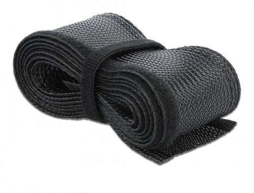 Case Trenzada With Closure Velcro 10M X 19MM Black — image 1