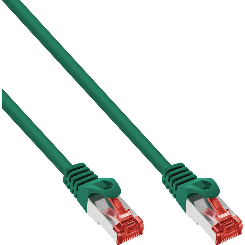 Inline Network Cable S/FTP Pimf CAT.6 250MHZ Pvc Cobre Green 20M