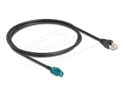 Delock Cable Hsd Z Connector Female a RJ45 Connector Male 0,5M — image 1