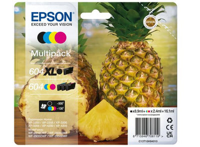 Epson Pack 4 Cartridges Originales 604XL/604 Bk + C + M + And - C13T10H94010 PAG-550 — image 1