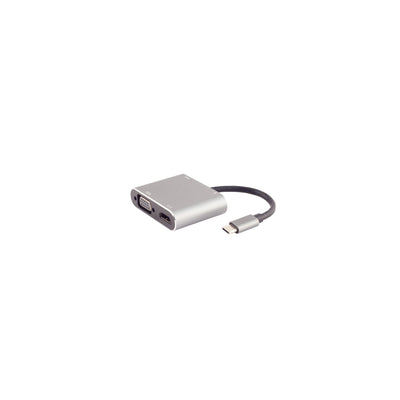 S-impuls USB-C Dock 4IN1, Hdmi, VGA, Pd, Hub — image 1