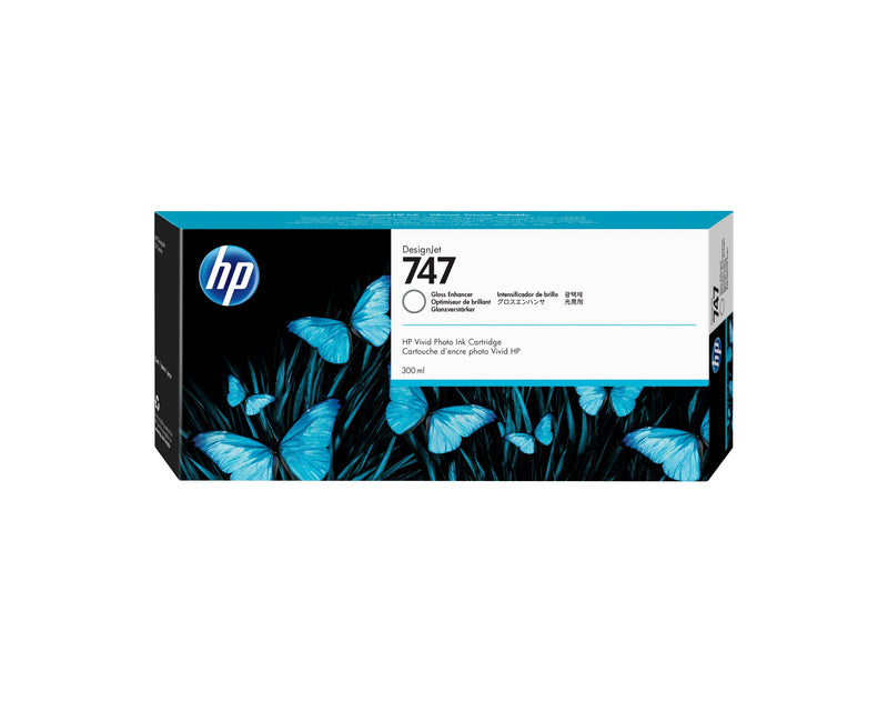 HP Cartridge Nº747 Transparent Brillo 300ML P2V87A