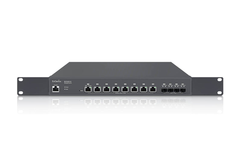 Engenius ECS2512 Switch Gestionado L2 + 2.5G Ethernet (100/1000/2500) Black