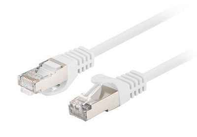 Lanberg Network Cable CAT.6 FTP 0.25M White 10-PACK — image 1