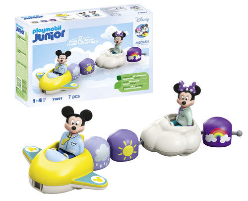 Playmobil Junior Disney: Mickey And Minnie Tren Nube — image 1