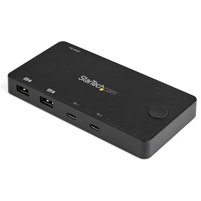 2 Port USB C KVM Switch - HDMI Cpnt 4K 60HZ W/ USB Type C Cables In — image 1