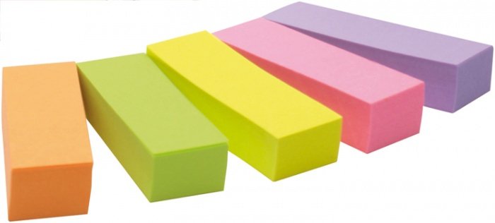 Post-it Mininotas Adhesivas Colours 15X50MM 100 Hojas/Block