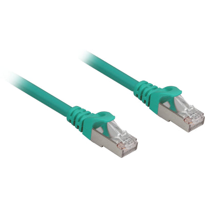 Sharkoon Network Cable RJ45 CAT.6A SFTP 1.5M Green — image 1