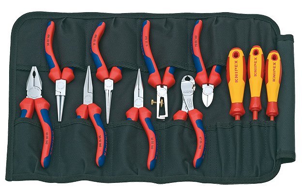 Knipex Set Of Pliers Bag Tools 11 Pieces