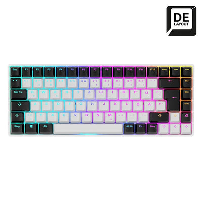 Sharkoon Keyboard German Skiller SGK50 S3, Gaming White — image 1