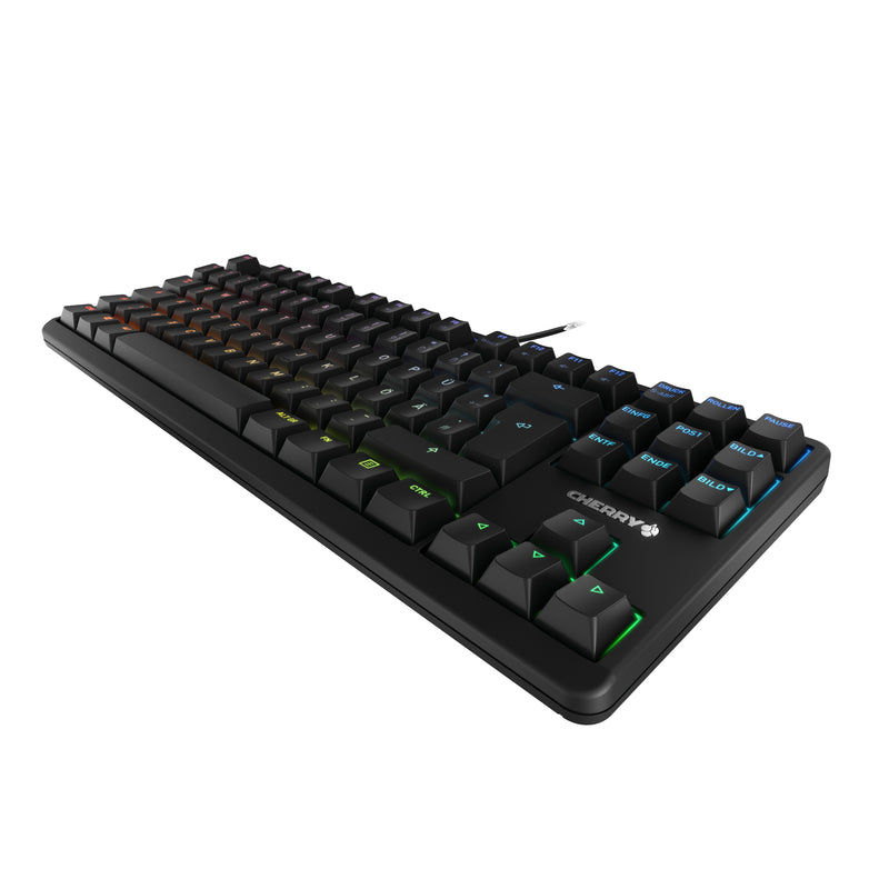 Cherry Keyboard German G80-3000N RGB Tkl USB Qwertz Black