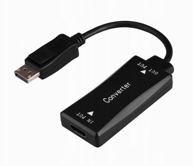 Gembird Adapter Active 4K 30HZ HDMI Female a DisplayPort Male Adapter Cable 0.15M Black