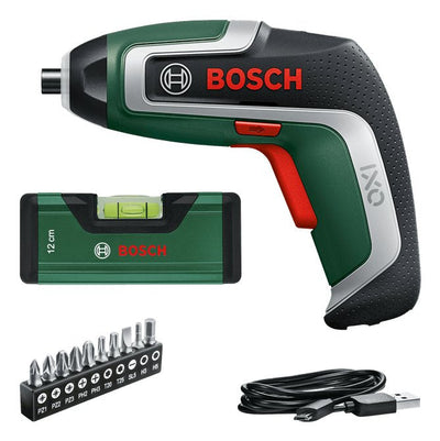 Bosch Bricolaje And Garden Screwdriver Wireless Ixo Set Of 7 Puntas 3,6 Voltios Green Black Battery Iones Liti — image 1