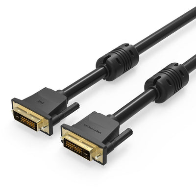 Vention Cable DVI Eaabg DVI-d Male DVI-d Male 1.5M Black — image 1