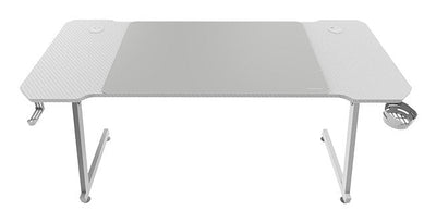 Mars Gaming Desk Gaming MGD-X140 White 140X60/ Mouse Pad XXL/ Stands Externos Bebidas And Headphones/ Gestión  — image 1
