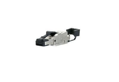 Metz Connect 130E405032- And Connector RJ-45 Black Silver — image 1