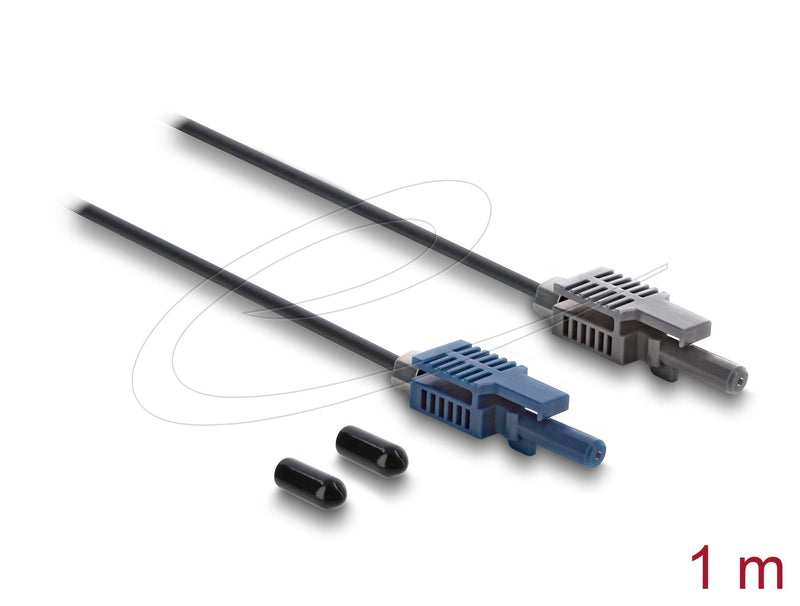 Delock Lwl Pof Plastic Cable Hfbr 4503-4513Z Simplex Connector Male a Simplex Connector Male 1M