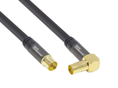 Good Connections TV Cable Antenna Smartflex Angulado Black 2M — image 1