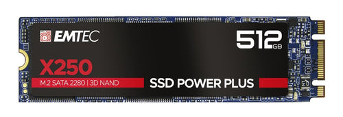 Emtec Drive SSD 512GB X250 M.2GB SATA III 3D Nand — image 1