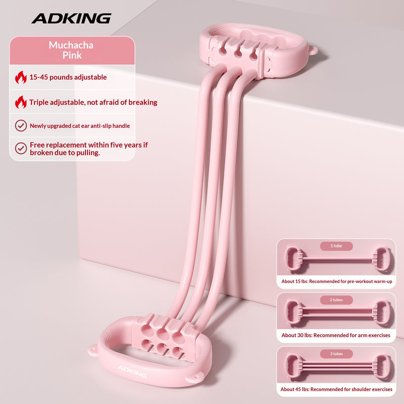 New 8-shaped Puller For Women, Back Opener, Shoulder Beautifier, Elastic Resistance Band