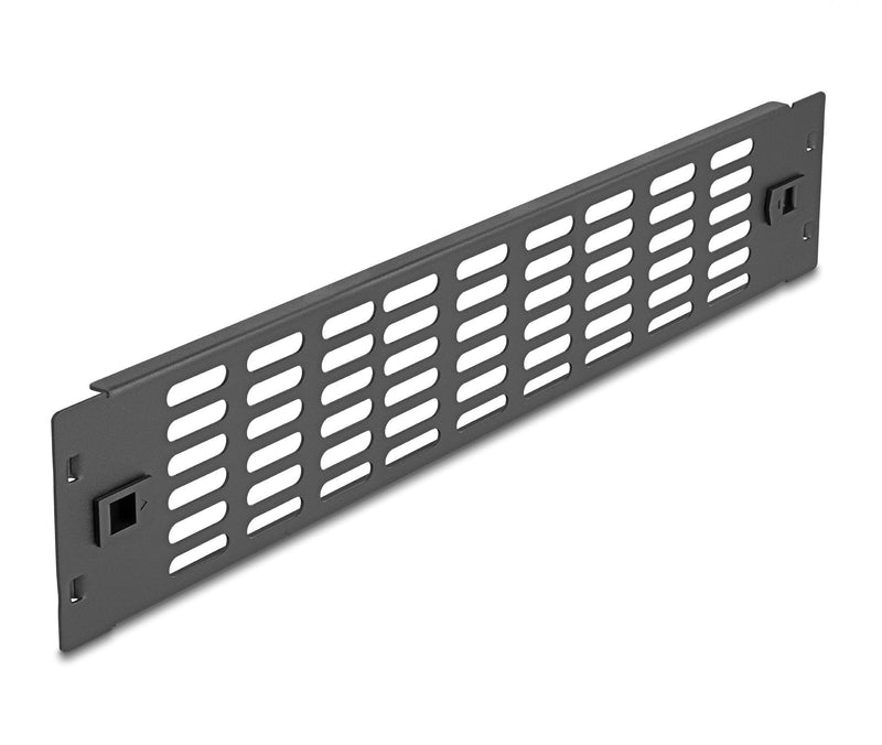 Delock 66987 Panel Gabinete Network With Ranuras Ventilación Without Tools 19? 2U Black