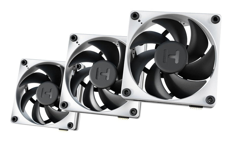 Hyte Fan Thicc FP12 Triple Fan Pack + Nexus Portal, Black/Grey
