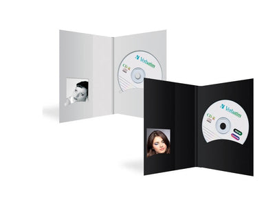 Daiber 100 Folders Retratos W. Slot Cd 10X15 White — image 1