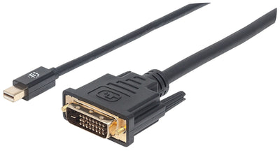 Manhattan Cable Mini DisplayPort 1.2A a DVI-d 24 + 1 Male 1.8M Black — image 1