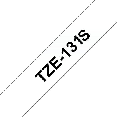 Brother TZE-131S Black Sobre Transparent Roll (1 2CM X 4M) 1 Cinta(s) Type Laminated Brother PT-D210 D600 H110 — image 1