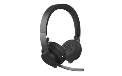 Logitech Headphones Inalámbricos Zone Wireless Msft With Microphone Bluetooth USB Black — image 1