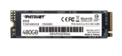 Patriot Drive SSD P310 M.2 480GB PCIE 2280 1700/1500 — image 1