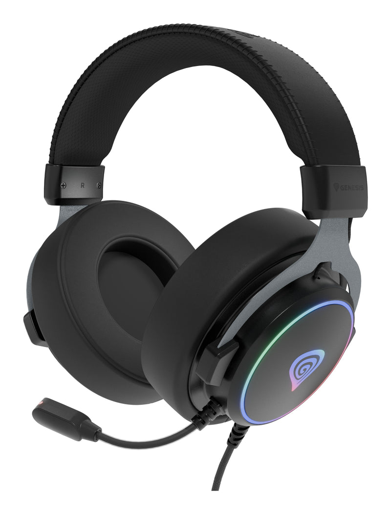 Genesis Headphones Gaming 7.1 USB Neon 764 RGB Black