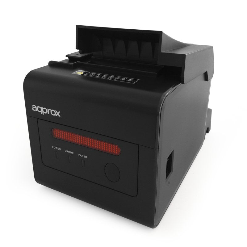Approx Printer POS80 Wi-Fi + Ethernet Black Wide 58 And 80MM/ No Cartridges/ Printing Thermal/ Aviso Sonoro An
