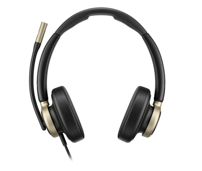 Poly Headphone HP Mission 825 Mission 800 Series Sound Activo USB-A USB-C Black Certificado Equipos Microsoft  — image 1