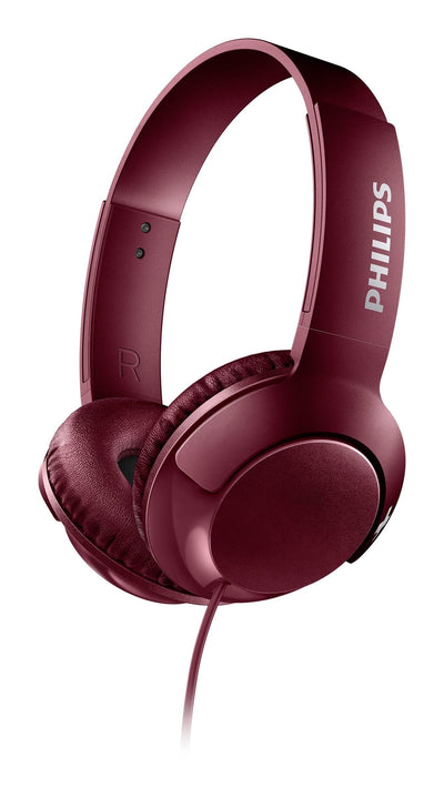 Philips Headphones Bass + SHL3070RD 00 Red Diadema Plegables Cancelacion Ruido SHL3070RD 00 — image 1