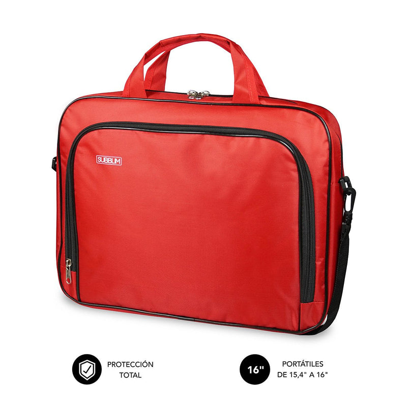 Subblim Case Oxford Network Laptops Up To 15.4'-16'/39.1-40.64CM Indoor Acolchado Bolsillo Outdoor Strap Hombr