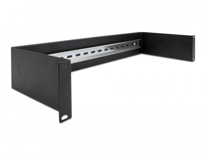 Delock Panel Riel Din 19 2U Black