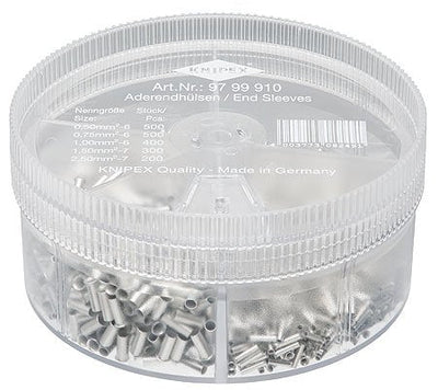Knipex Box Surtida 97 99 910 With Punteras Cable Without Aislamiento, Case For Cable Transparent 1.900 Units 9 — image 1