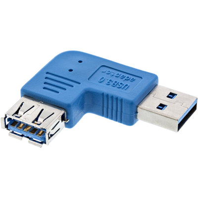 Inline Adapter USB 3.0 Type a Male a Female Ángulo Izquierdo 90° — image 1