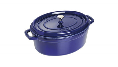 Staub Cocotte D-bl 31CM I Oval Blue — image 1