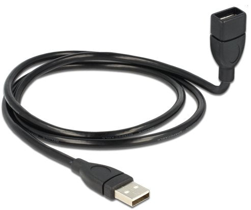 Delock USB 2.0-A Male Female Shapecable 100CM