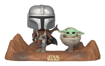 Funko Pop! Mandaloriano & Child (baby Yoda) The Mandalorian — image 1