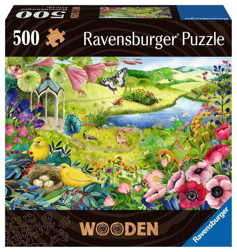 Ravensburger Wooden Puzzle Garden Salvaje 17513
