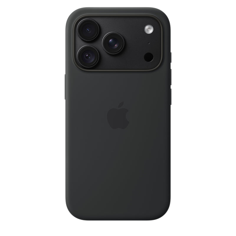 Iphone 18 Pro Silicone Case With Magsafe - Black