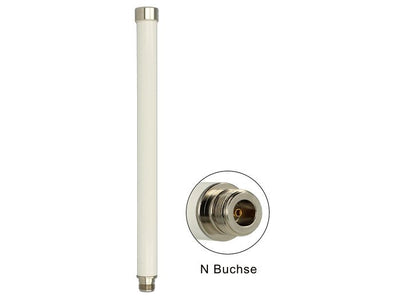 Delock Antenna WLAN N-hembra 802.11 AC/a/H/B/G/N 6 ~ 8 dBi — image 1