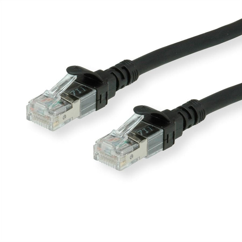 Roline Network Cable CAT.6A S FTP (pimf), Component Level, Lsoh, Black 15M